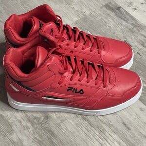 Fila  Classic Basketball/Lifestyle Red‎ Size 10.5. S-607